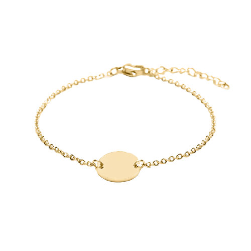 Halo Bracelet in 14k Gold for Babies and Kids