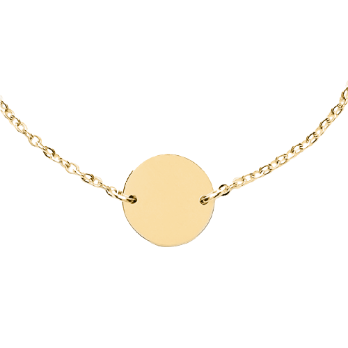 Halo Bracelet in 14k Gold for Babies and Kids - Image 3