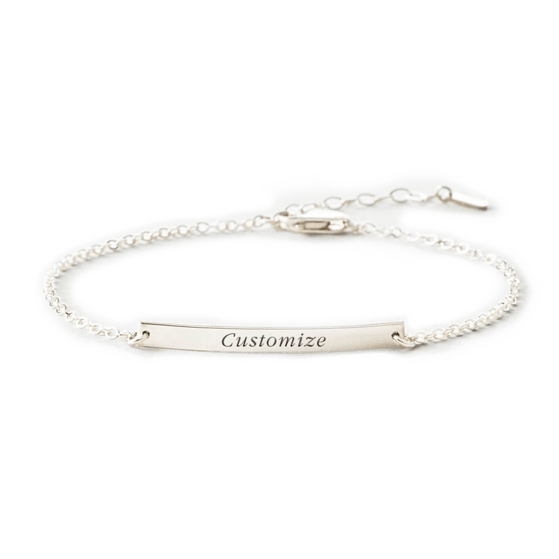 Promesse Name Bracelet in Silver